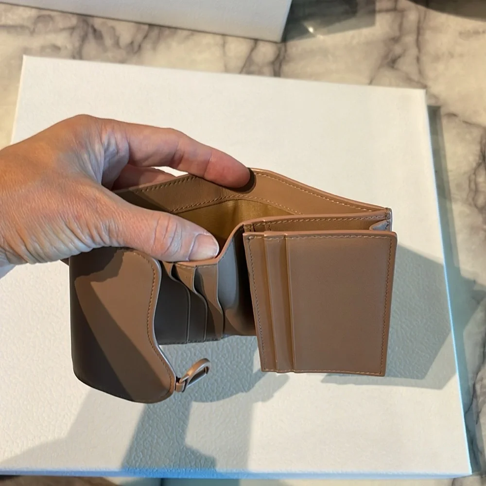 Dior saddle wallet